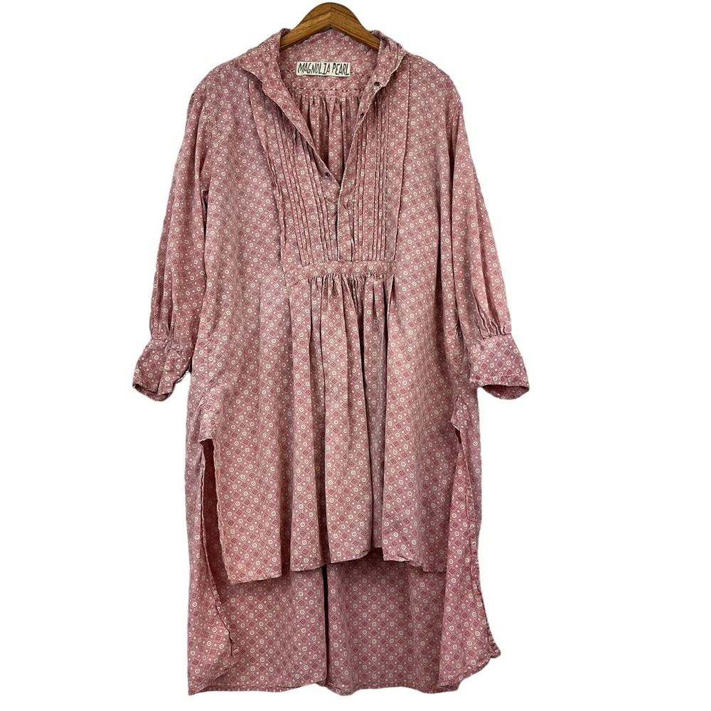 Magnolia Pearl Cordelia Night Shirt Aditi Tunic Dress Womens One Size